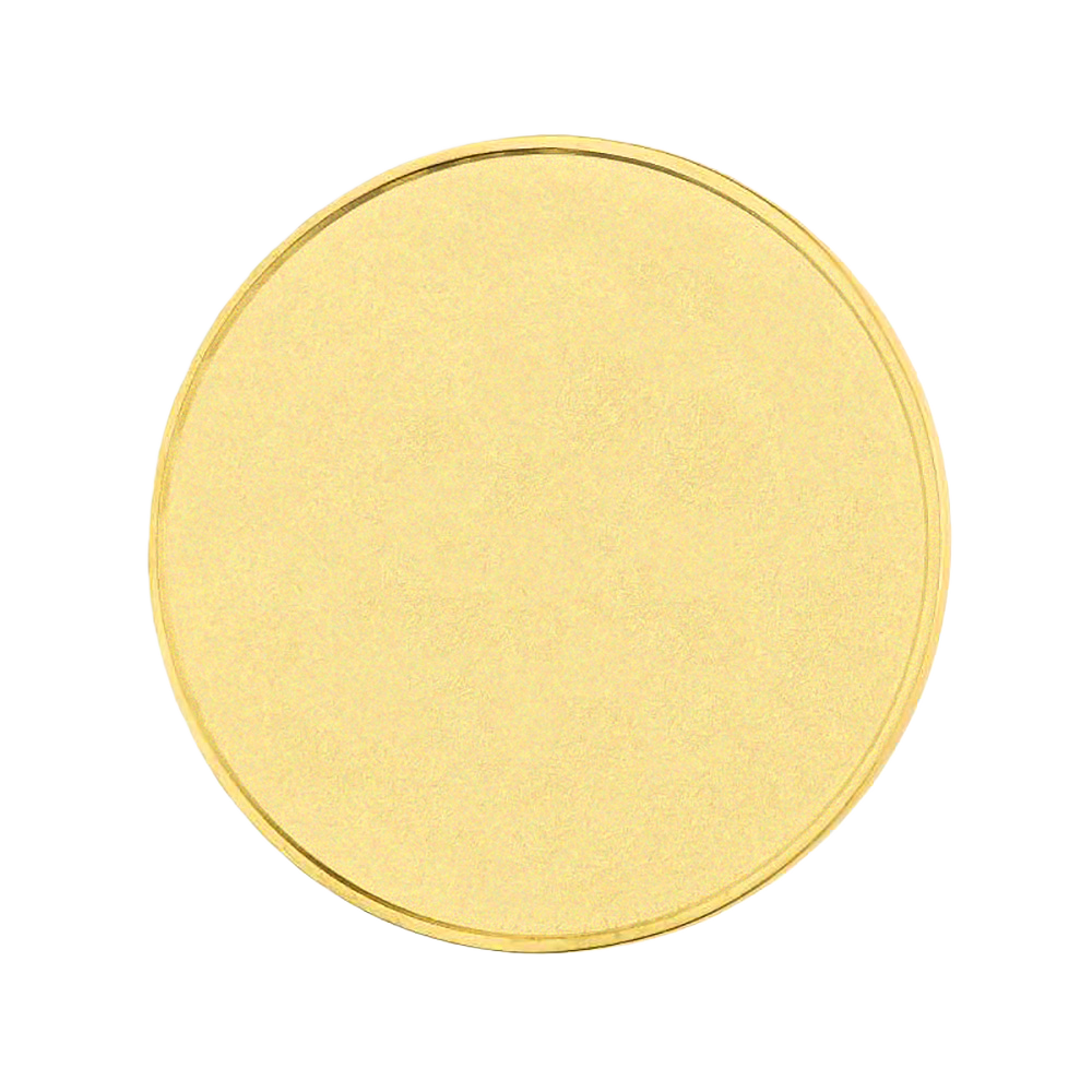 Brass Metal Blank Coin (20/50pcs)