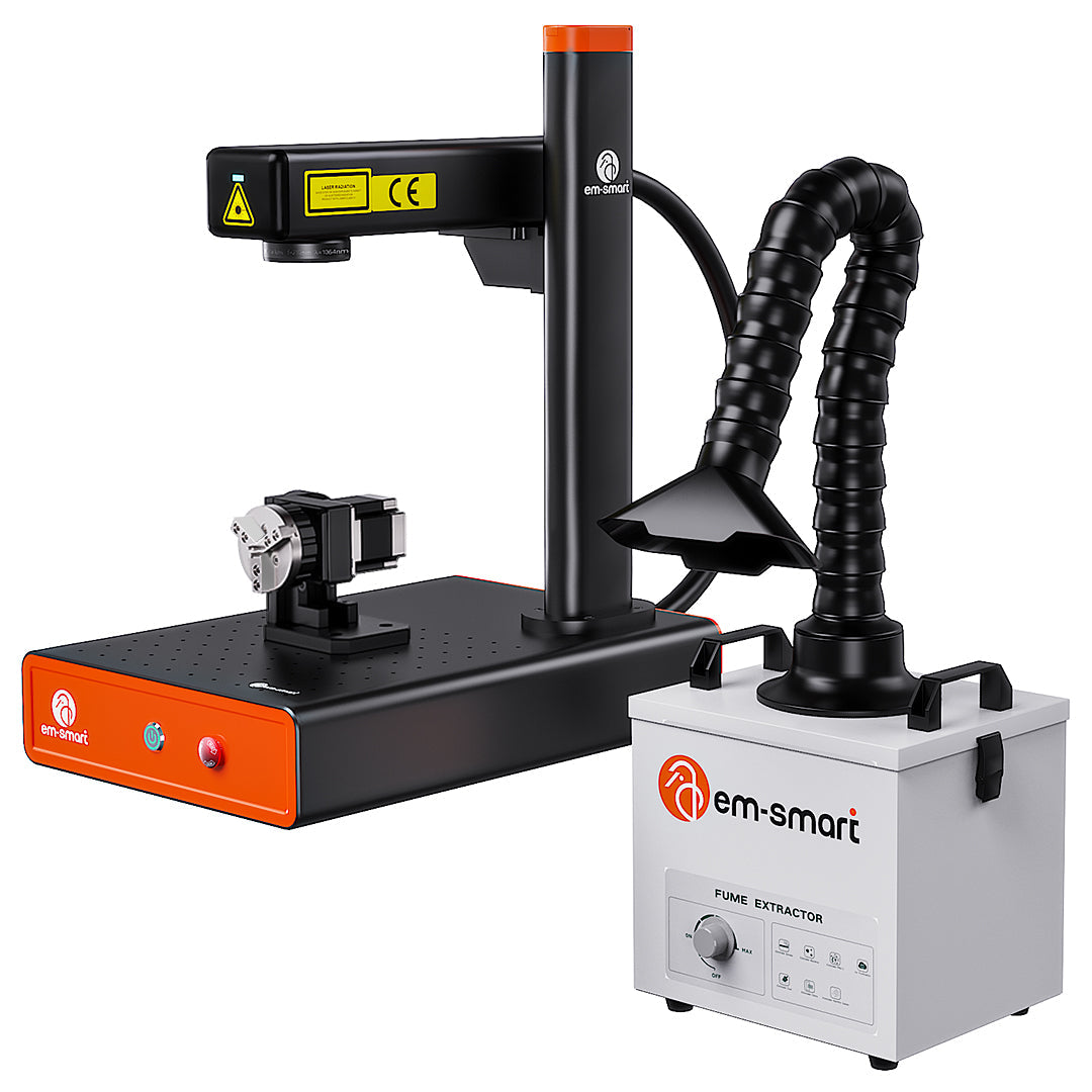 EM-Smart Basic 20W/25W Fiber Laser Engraver