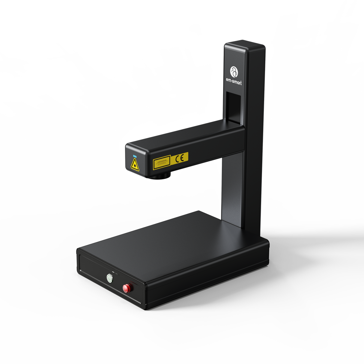 EM-Smart Nova - 20W/25W Portable & Foldable Fiber Laser Engraver with/without Rotary