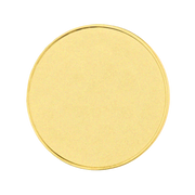 Brass Metal Blank Coin (20/50pcs)