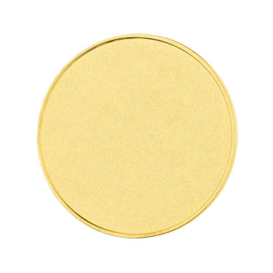 Brass Metal Blank Coin (20/50pcs)