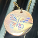 Color Engraved Necklace