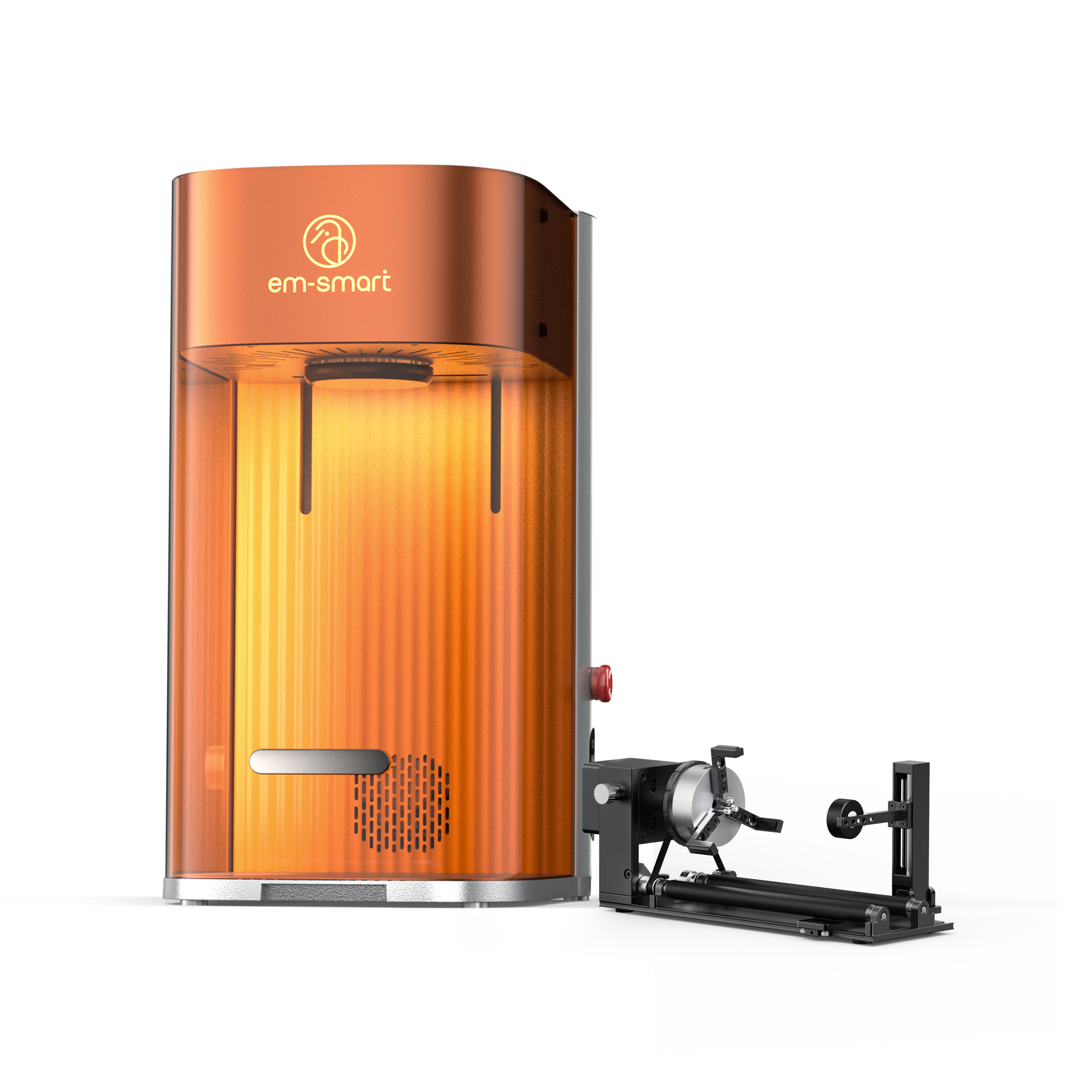 EM-Smart Dual 2 30W Mopa + 20W Diode Desktop Laser Engraver