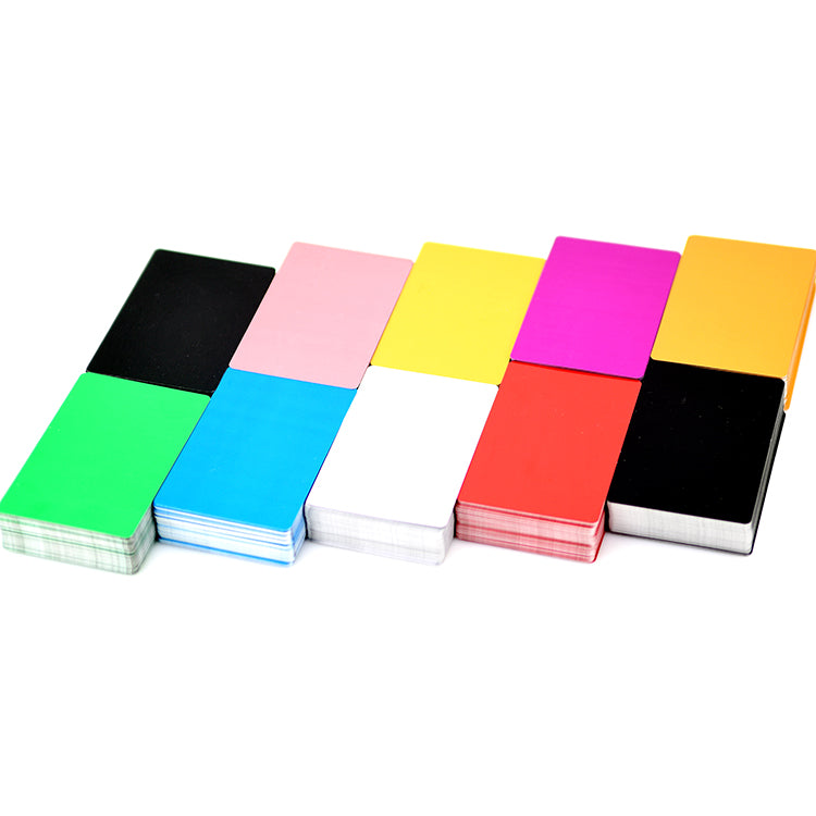 Blank Metal Business Name Card (100pcs)