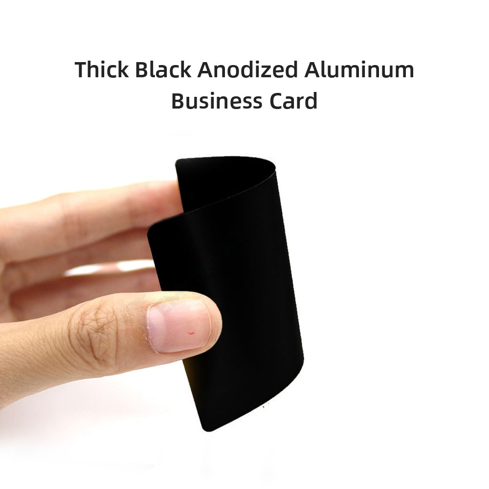 Blank Metal Business Name Card (100pcs)